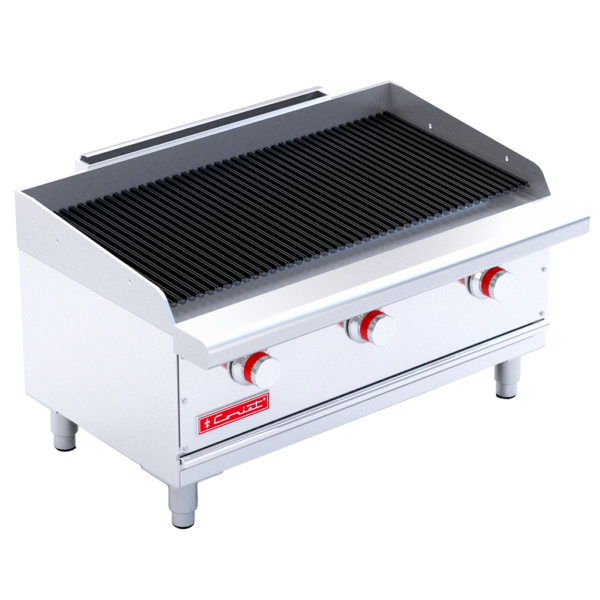 CORIAT ACH-3 DE MESA PETIT/ Asador a gas con 3 parrillas reversibles
