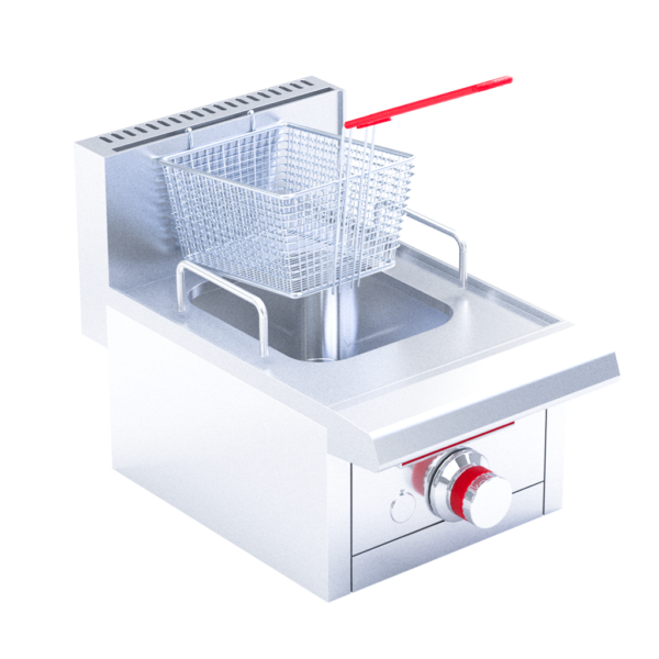 CORIAT FC-10 DE MESA PETIT/ Freidora de mesa a gas, una canastilla, con capacidad de 3 litros de aceite